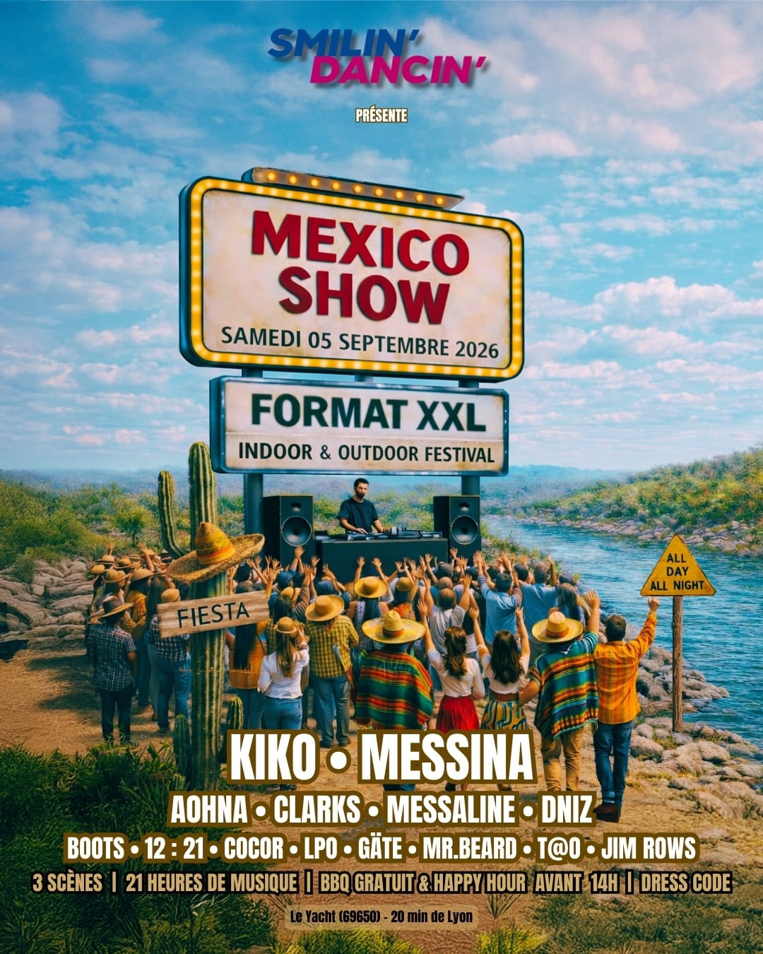 Smilin' Dancin' Présente Mexico Show Cover