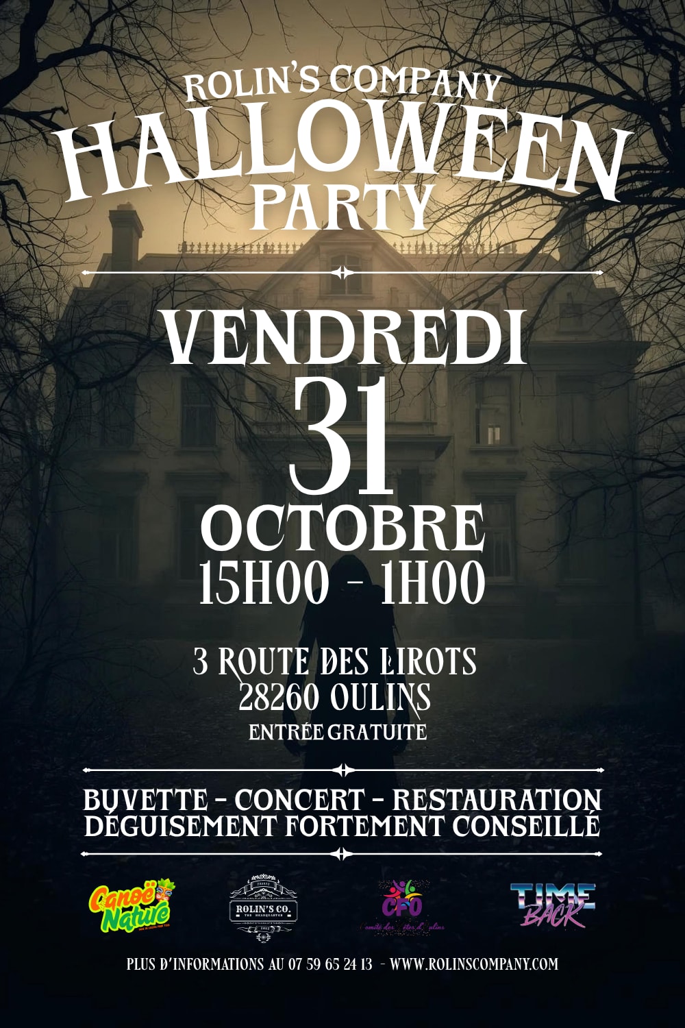 Halloween Party At Rolin's Co. Cover
