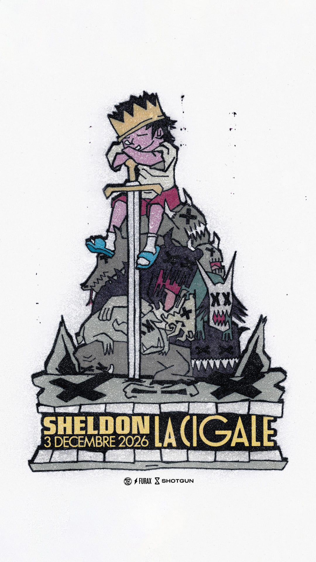 Sheldon En Concert À La Cigale Cover