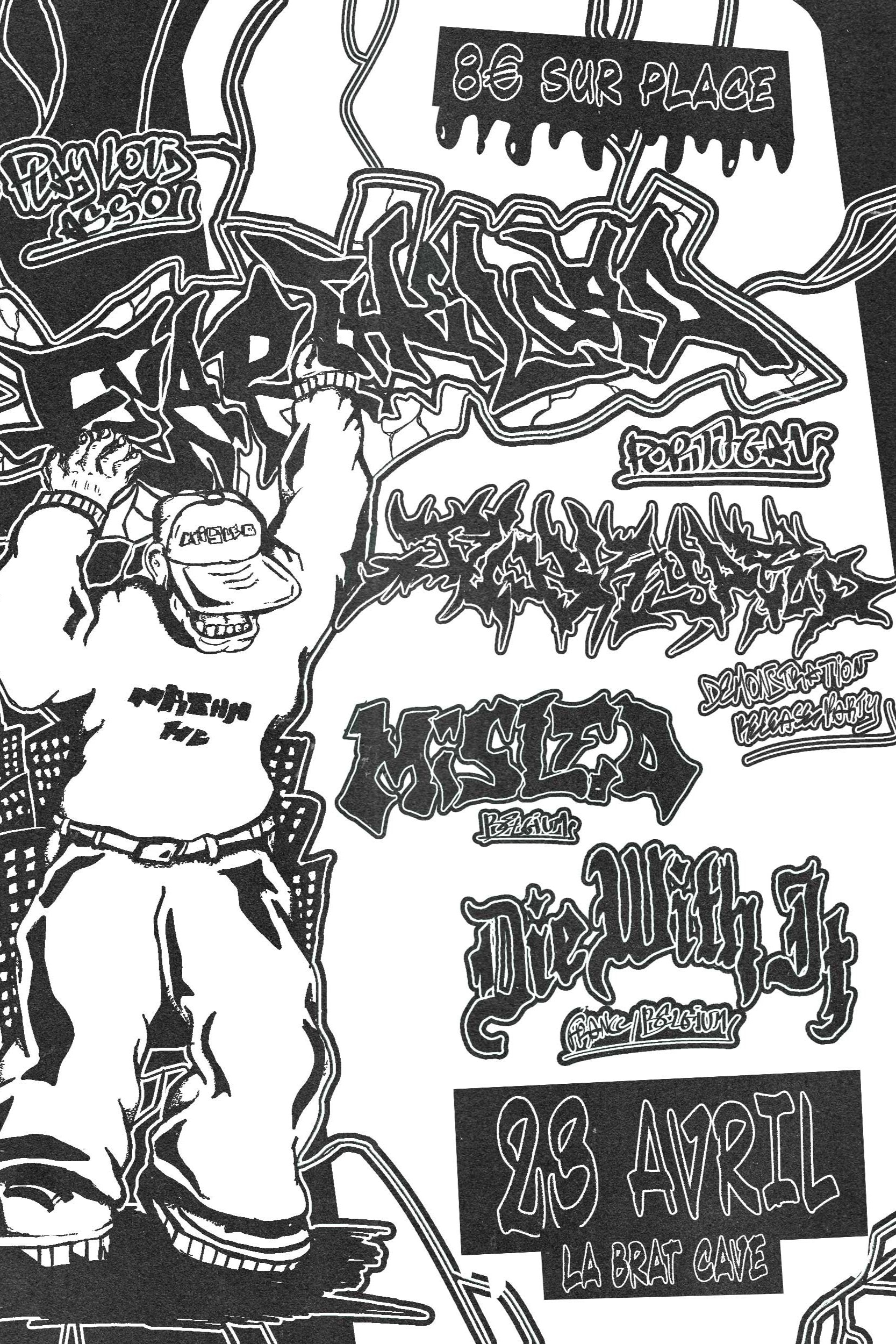 Metal Hardcore Show - Fear The Lord, Junkyard, Misled, Dwi Cover