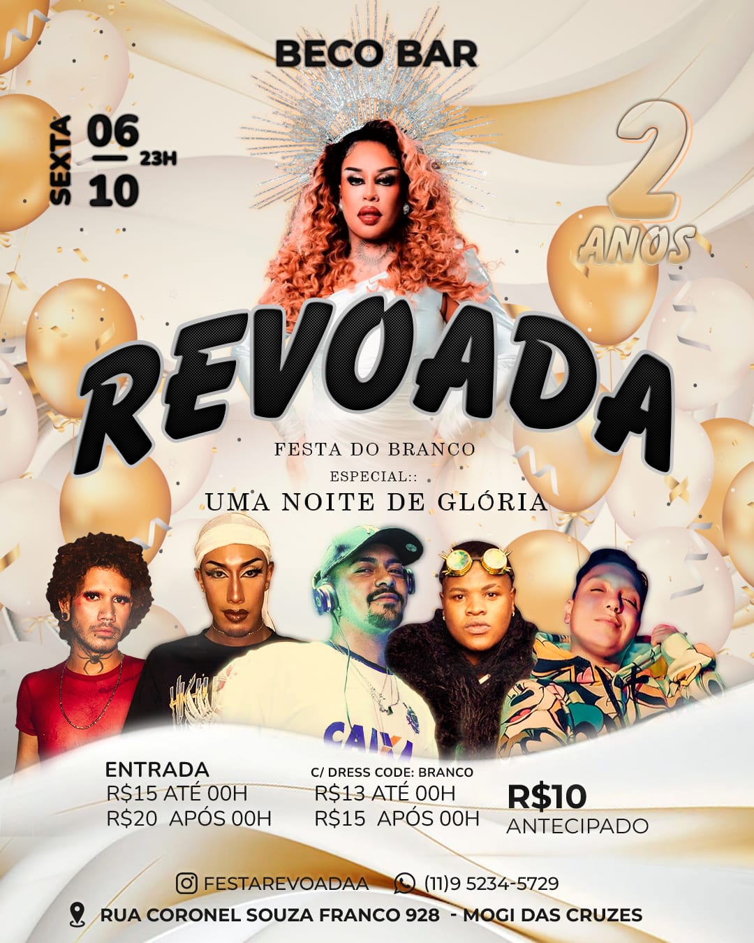 Revoada • Bday 2 Anos • Festa Do Branco 06/10 Sexta Cover