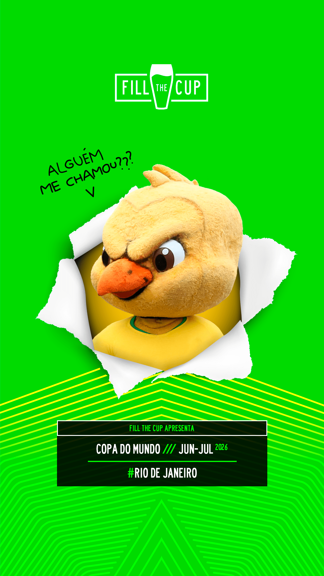 Fill The Cup 2026 | Pacotes Cover