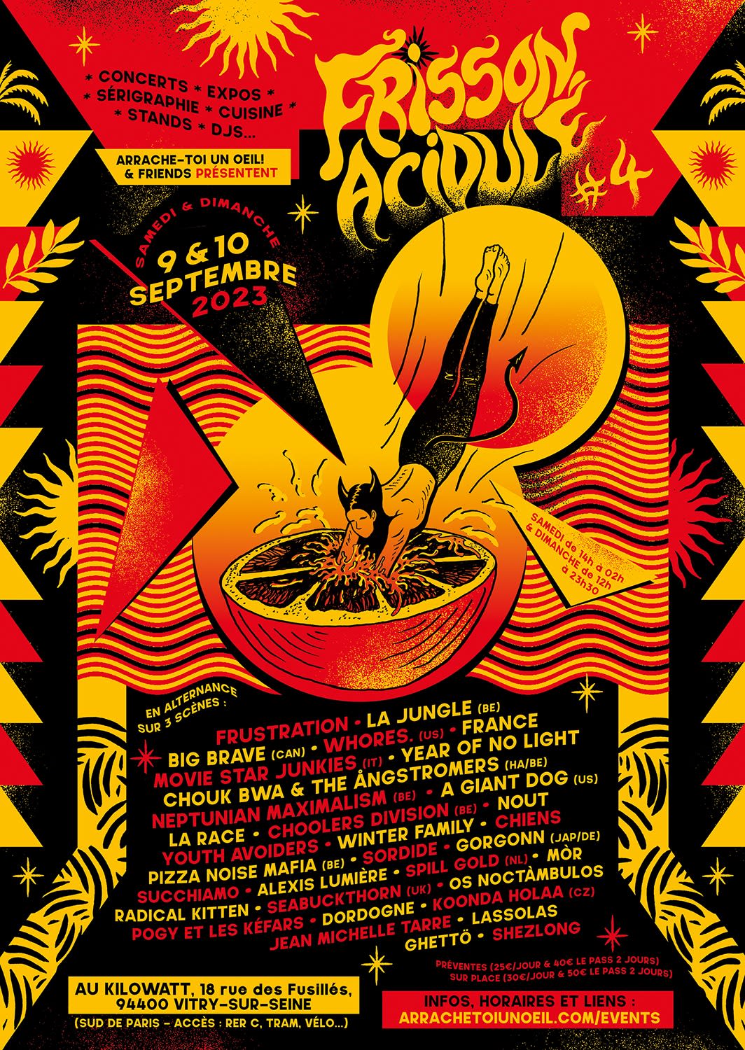 Festival Frisson Acidulé #4 Cover