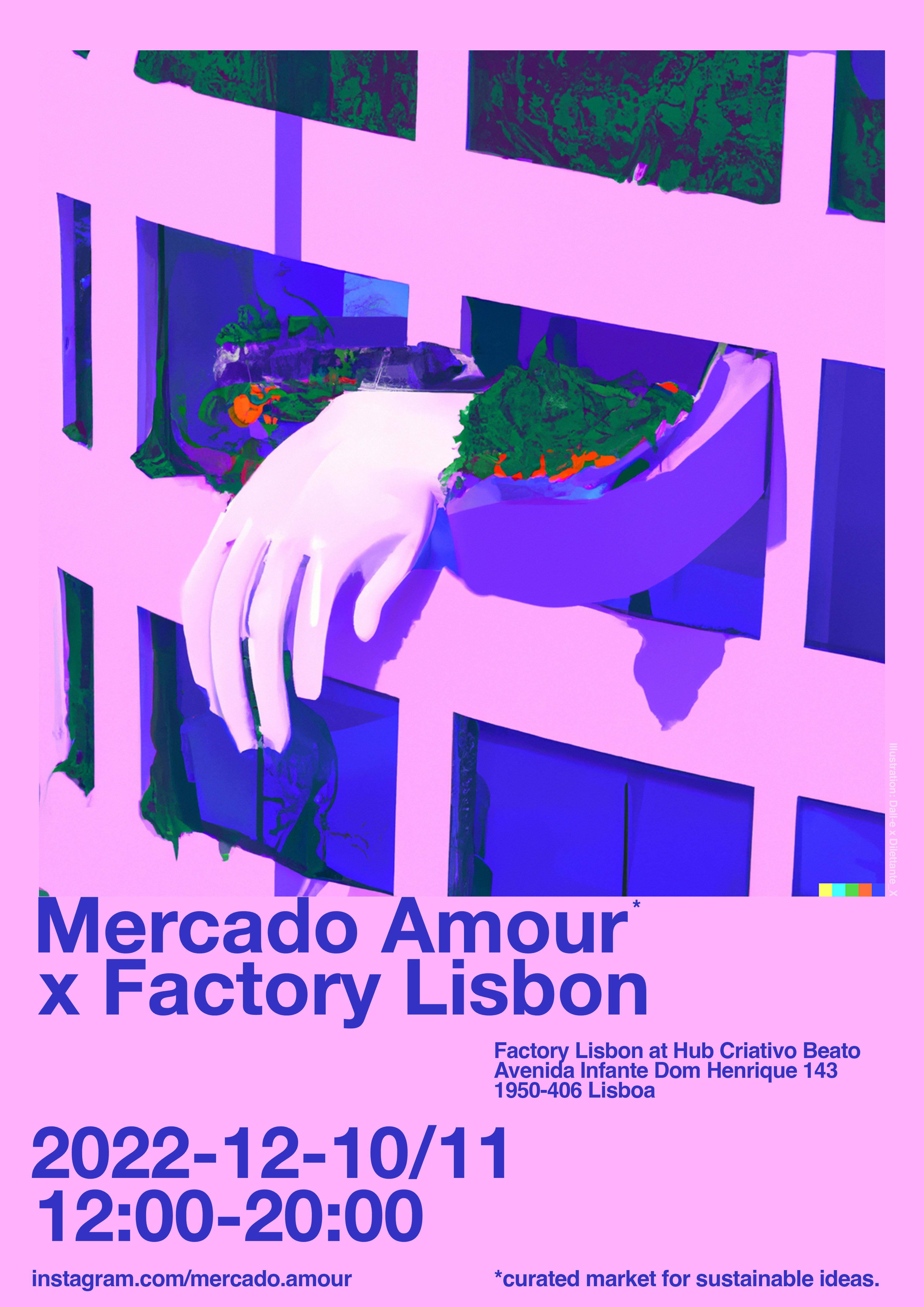 Mercado Amour X Factory Lisbon Cover