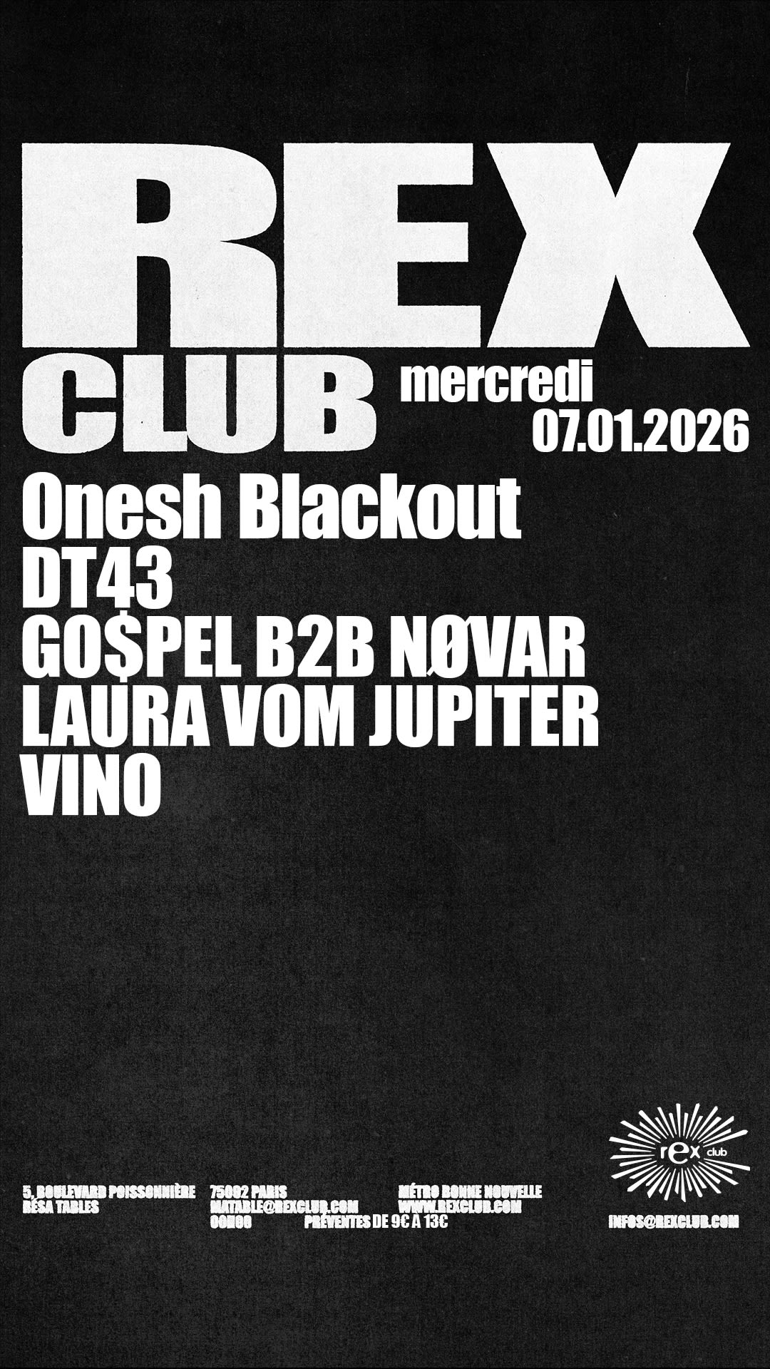 Blackout : Dt43, Gospel, Nøvar, Laura Vom Jupiter & Vino Cover
