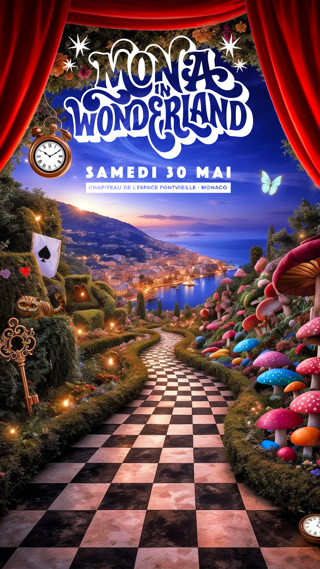 Mona In Wonderland Cover