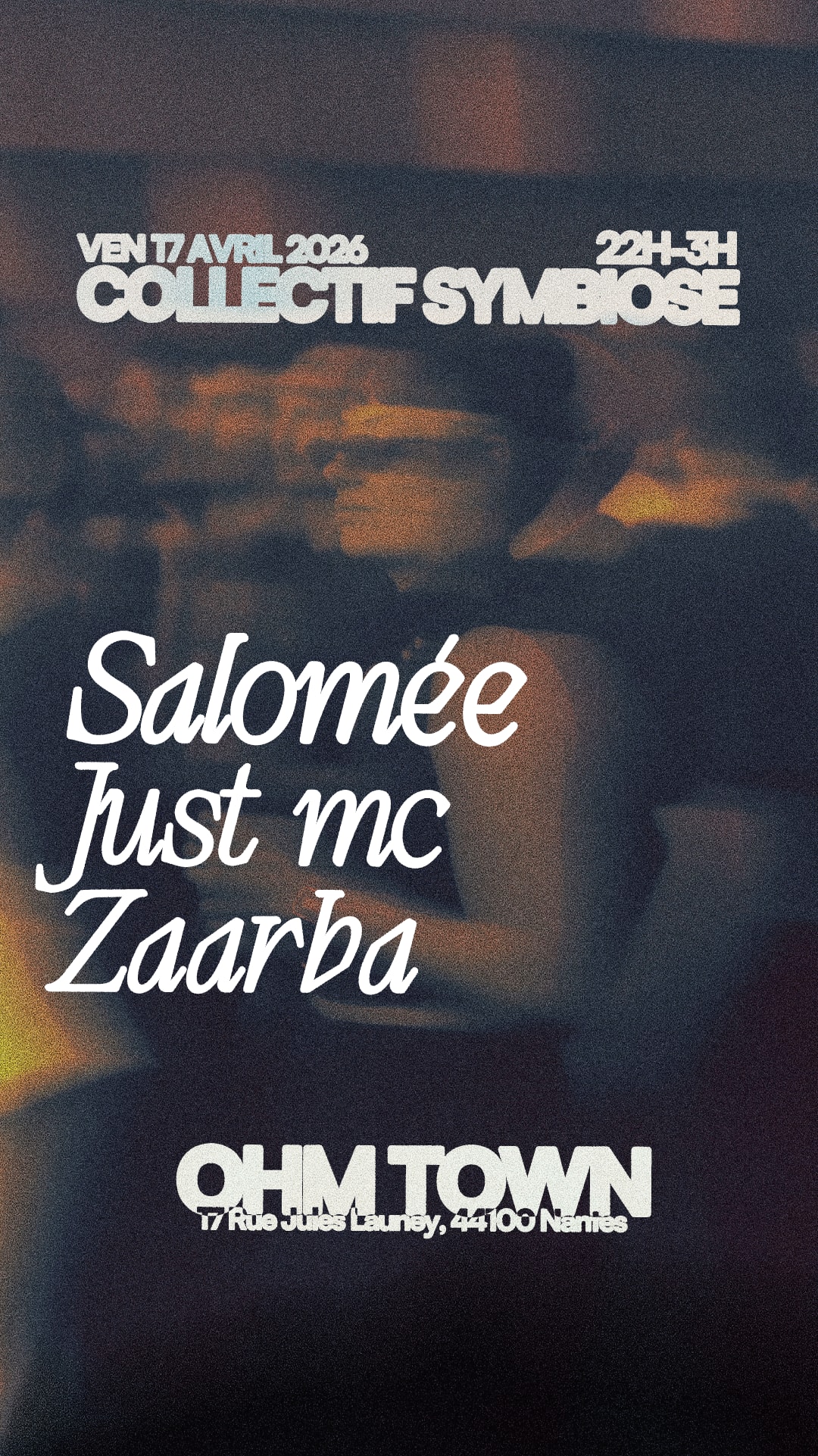 Collectif Symbiose W/ Salomée, Just MC, Zaarba | @Ohm Town Cover