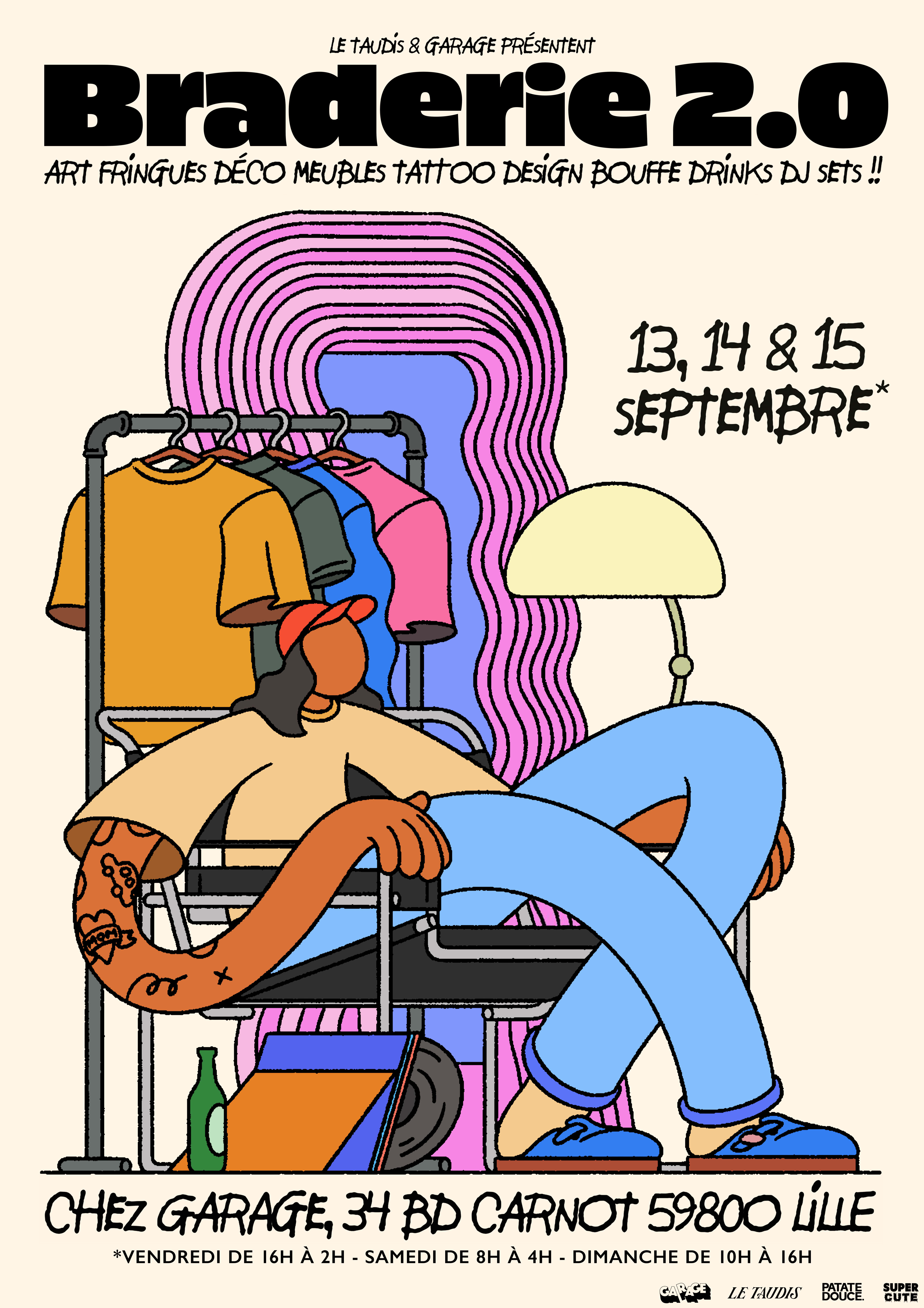 Soirée Braderie 2.0 À Garage Cover