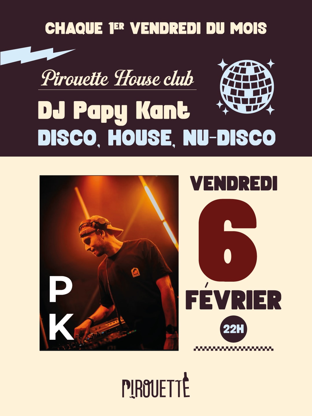Dj Papy Kant • Pirouette House Club Cover