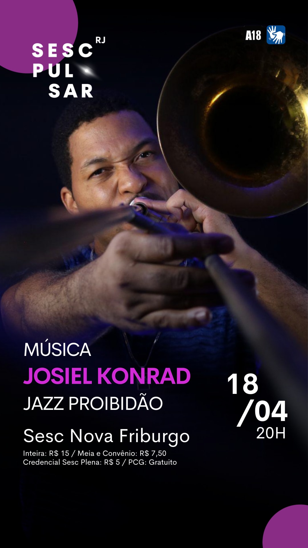 Josiel Konrad No Sesc Nova Friburgo Cover