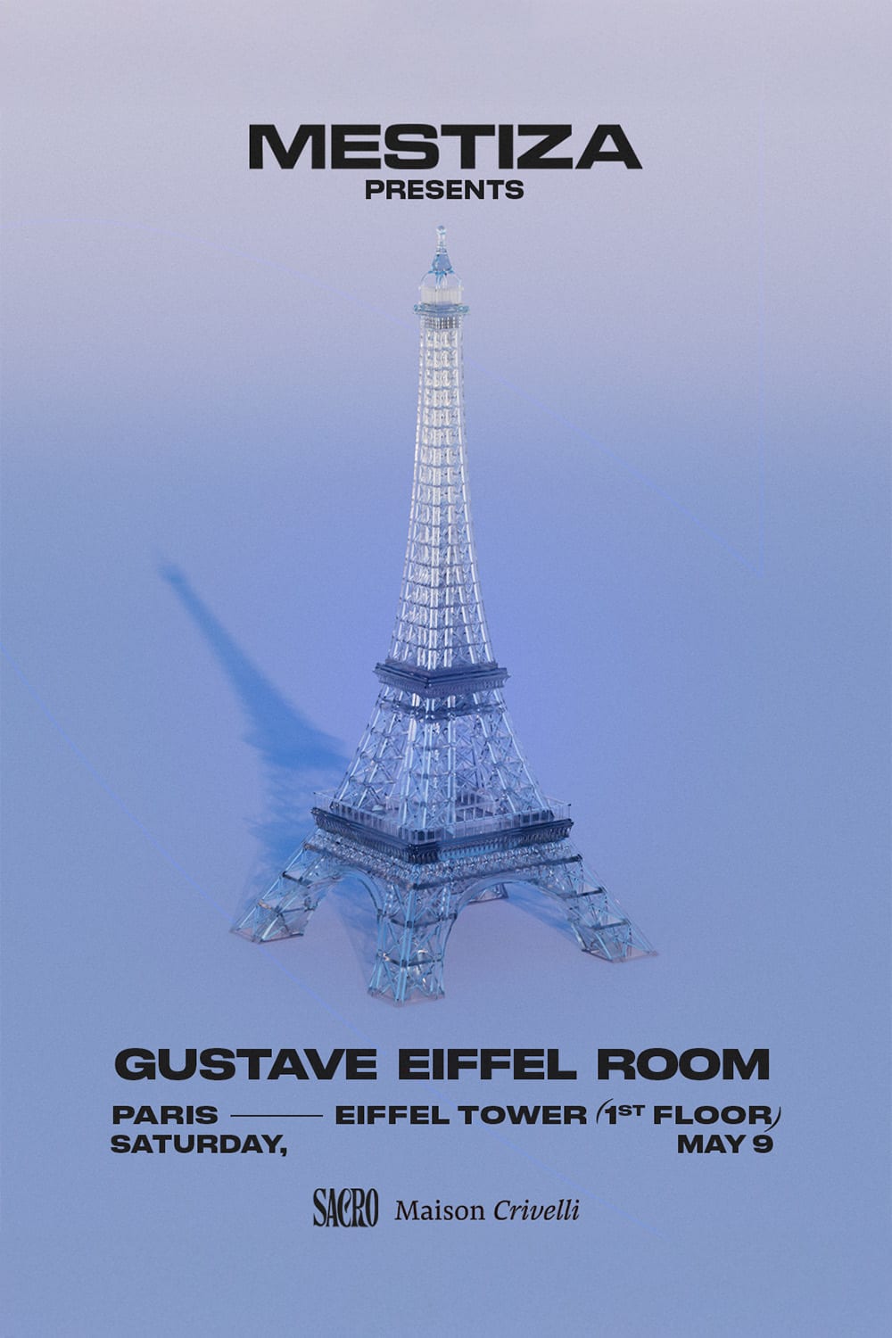 Mestiza Presents Sacro Gustave Eiffel Room Cover