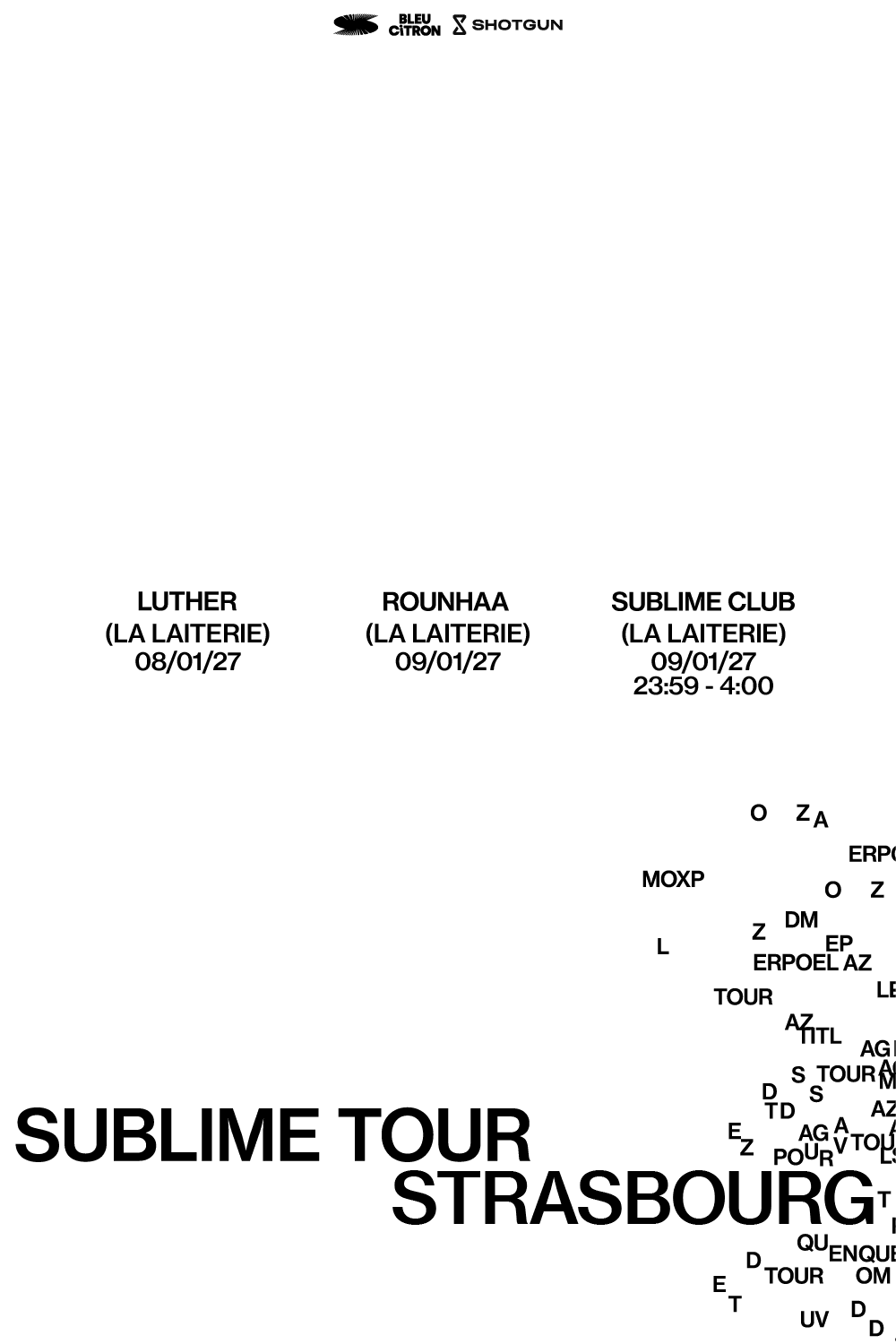 Sublime Tour - Strasbourg Cover
