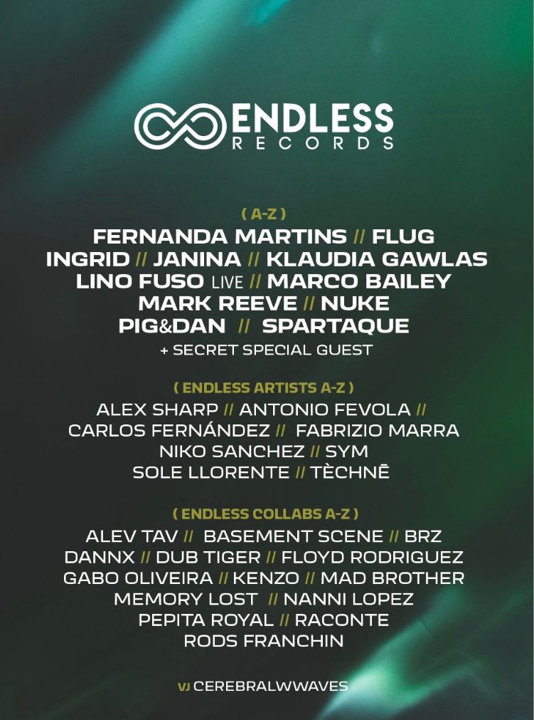 Endless Off Friday / Lino Fuso Invite; Cover