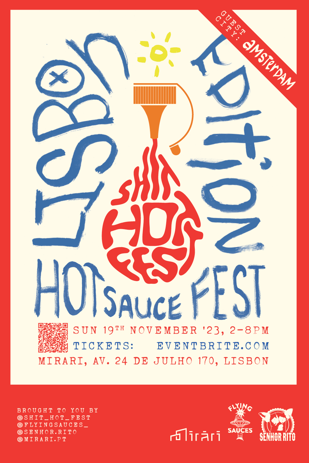 Shit Hot Fest (Hot Sauce Festival) Cover