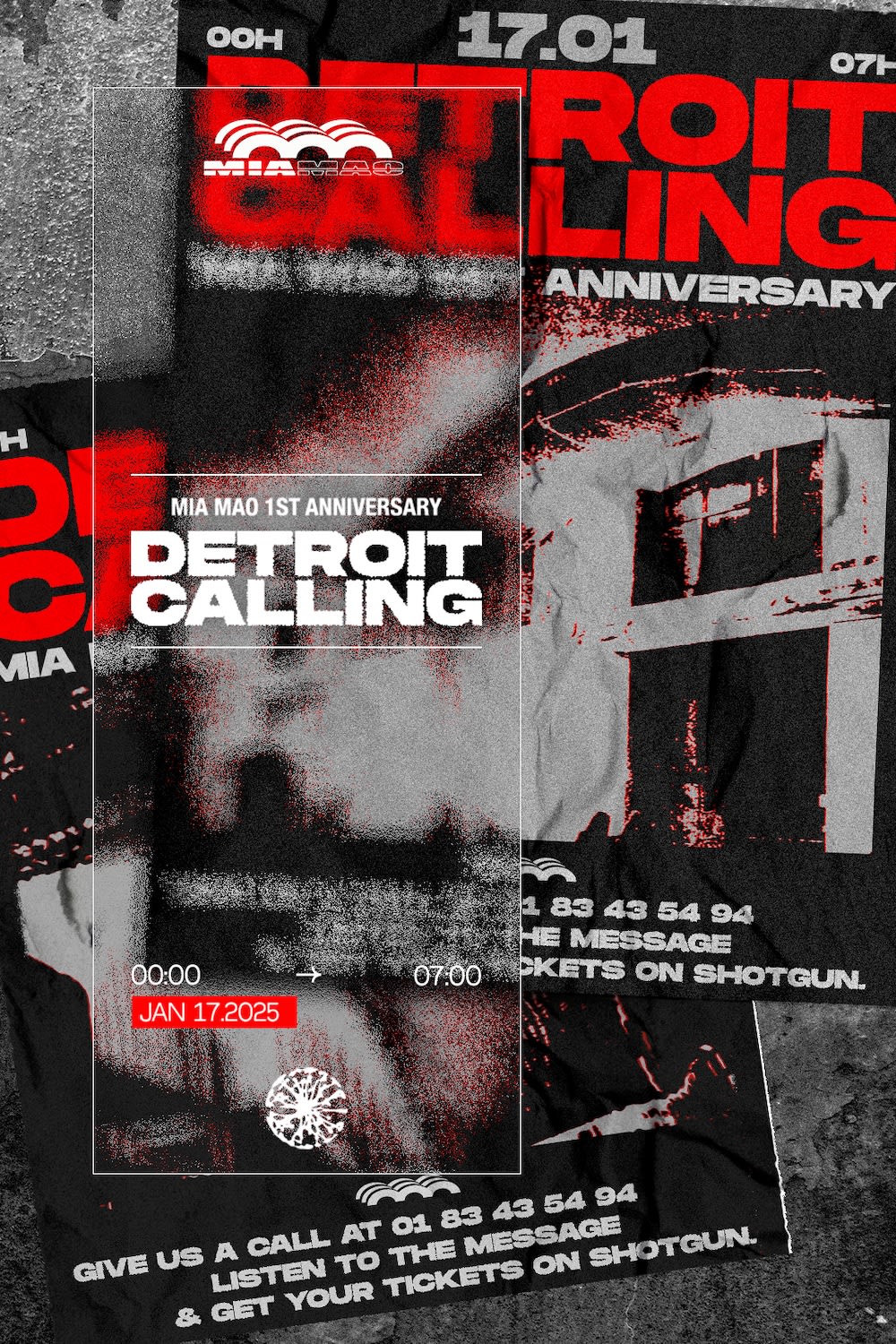 Detroit Calling : Mia Mao 1st Anniversary Cover