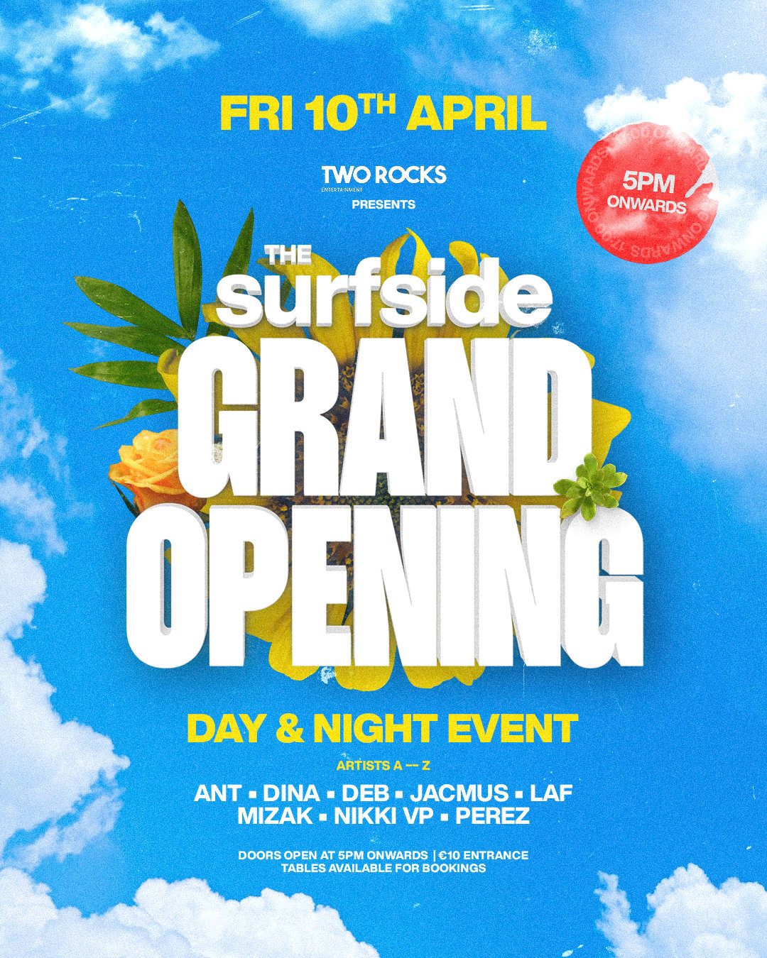 The Grand Surfside Opening | Beach Club Cover