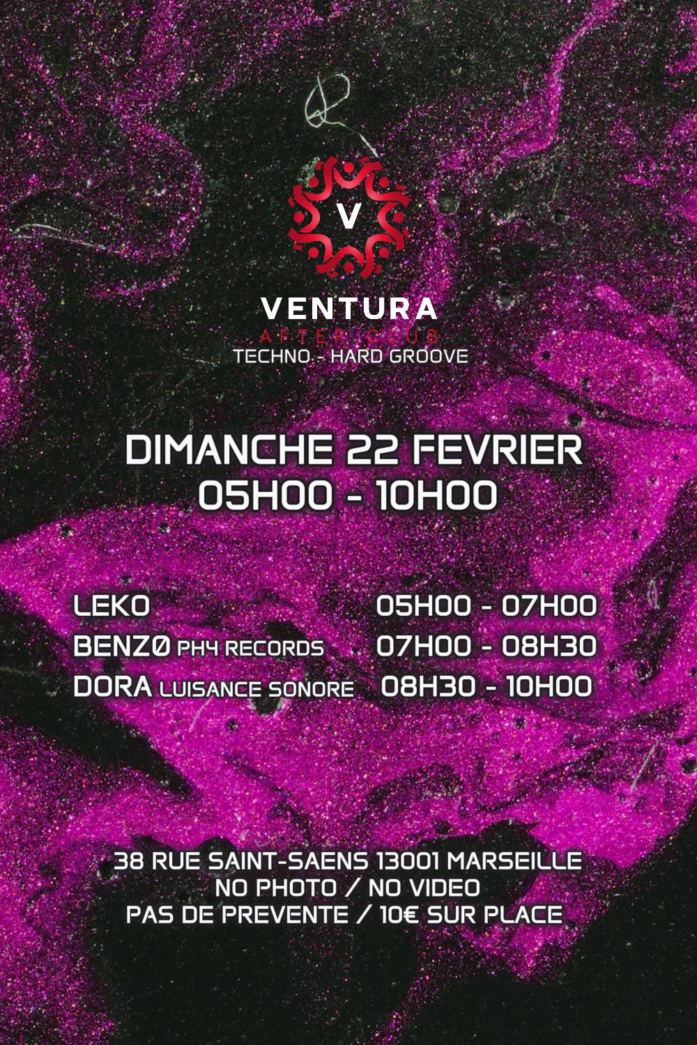 Ventura After Techno W/ Benzø, Dora & Leko Cover
