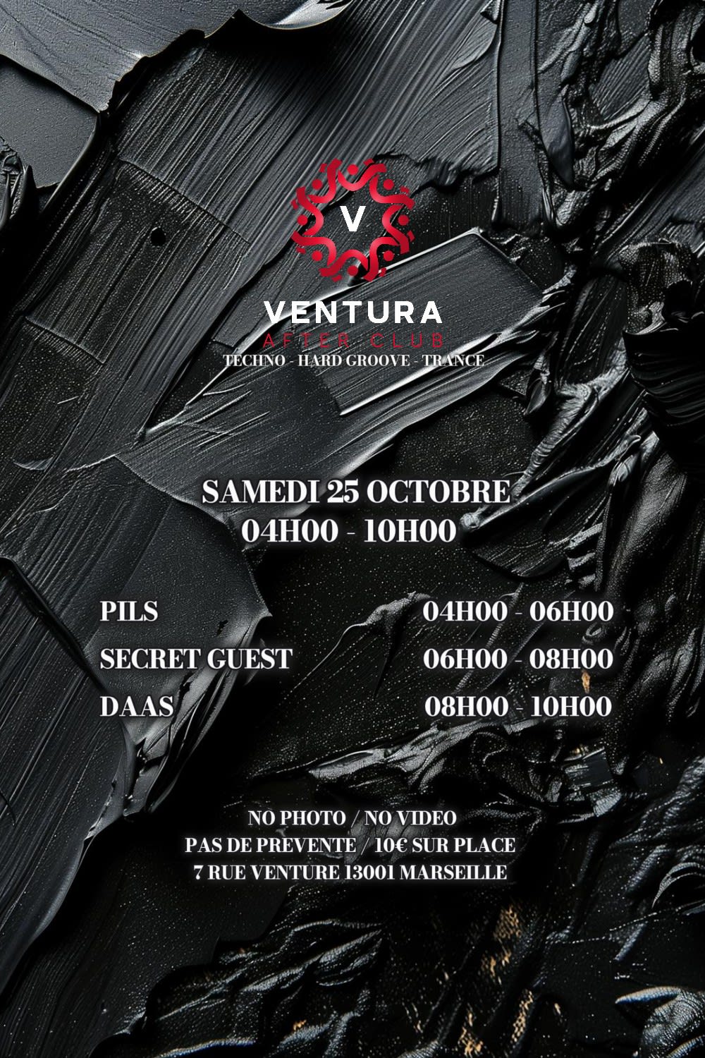 Ventura After Techn0 W/ Pils, Secret Guest & Daas Cover