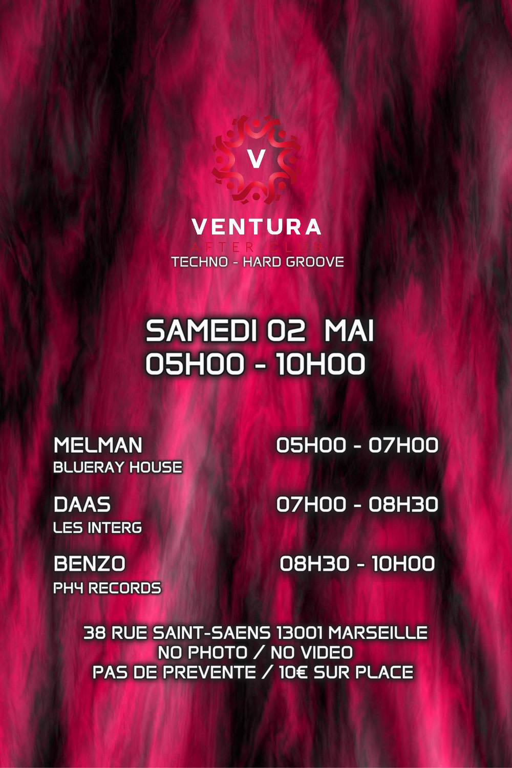 Ventura After Techno W/ Benzø, Daas & Melman Cover