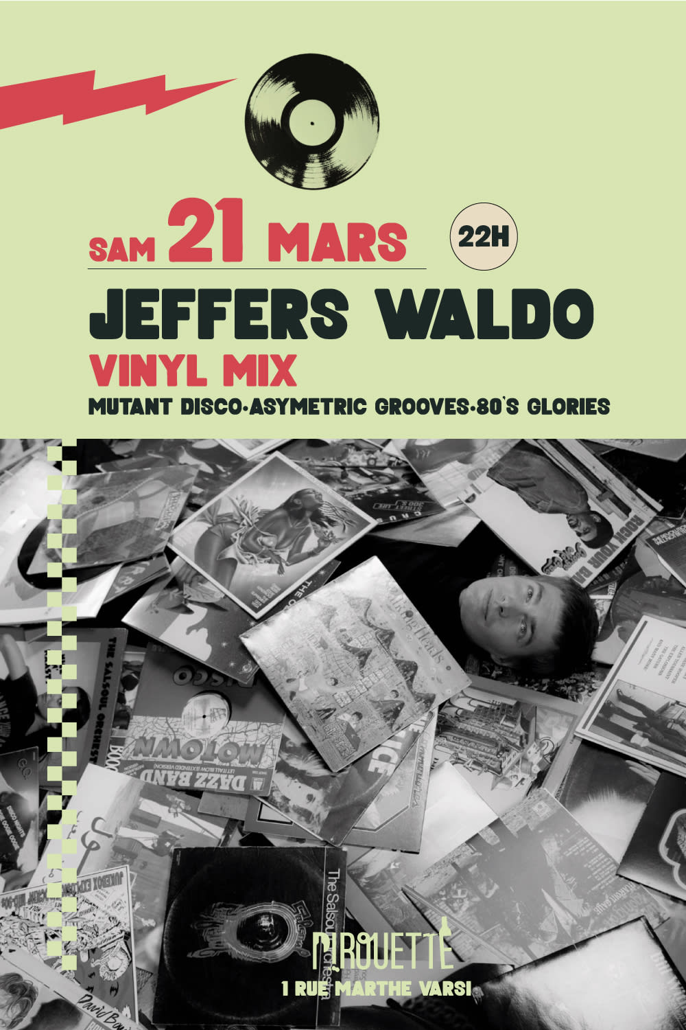 Jeffers Waldo Vinyl MIX Cover