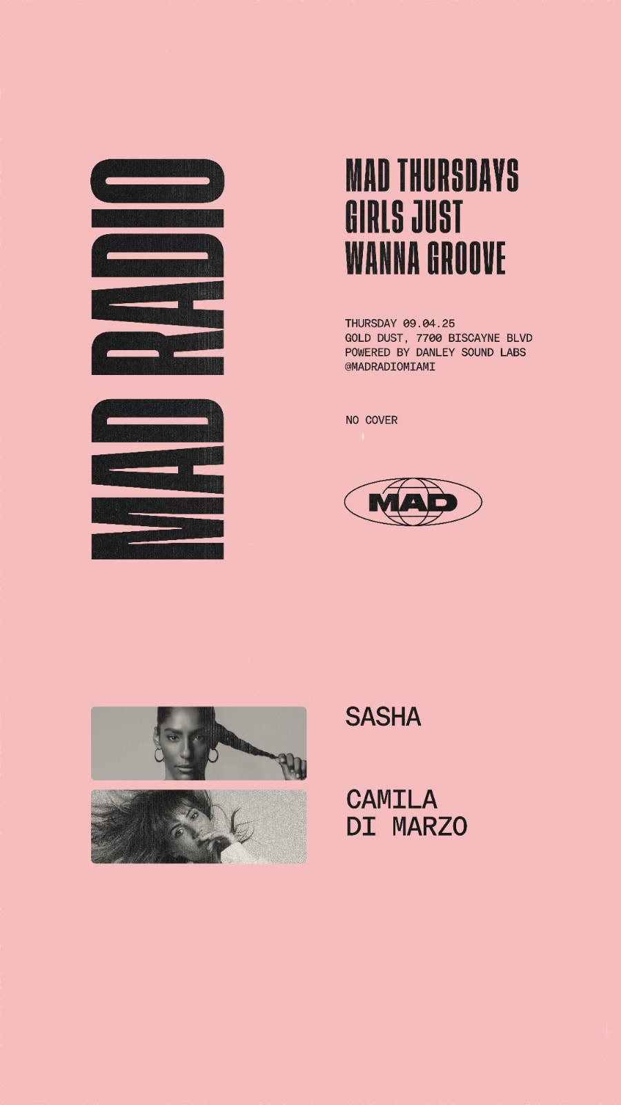 Mad Thursdays / Girls Just Wanna Groove Cover