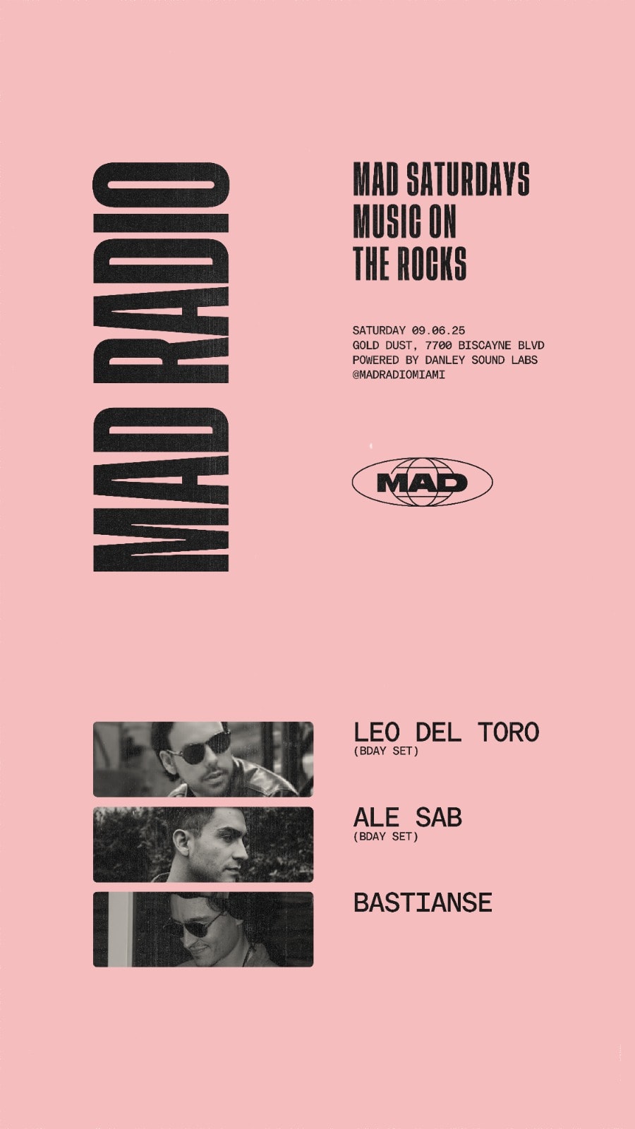 Mad Saturdays / Music On The Rocks Cover