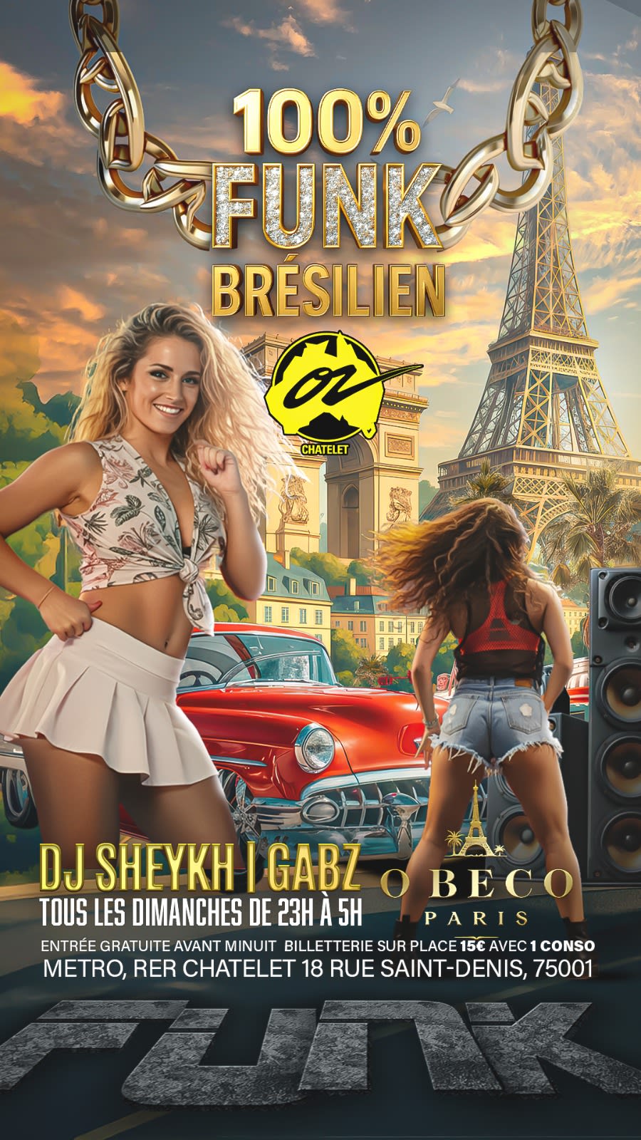 O Beco 100% Baile Funk (Soiree Bresiliene) Cover
