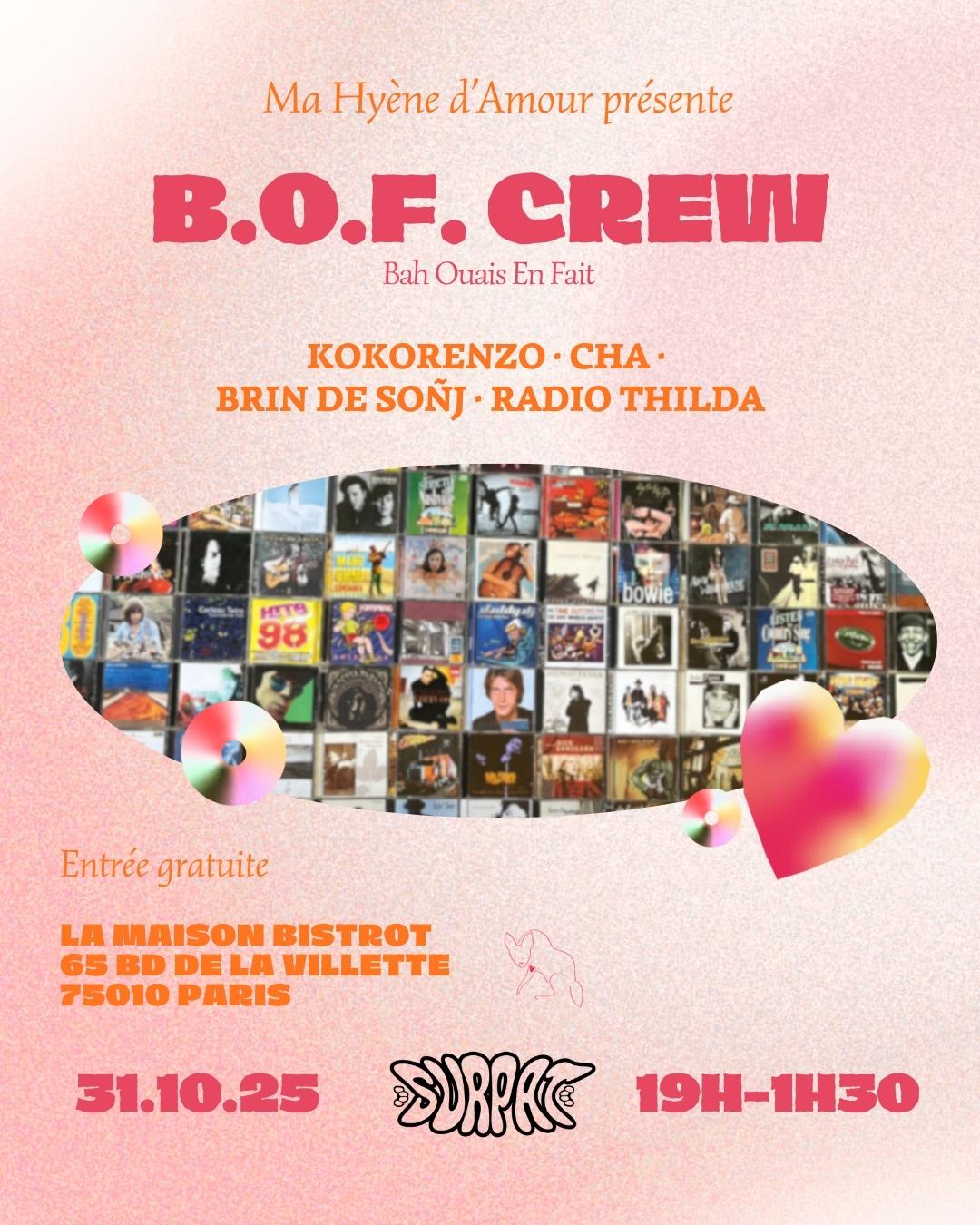 Surpat : B.O.F Cover