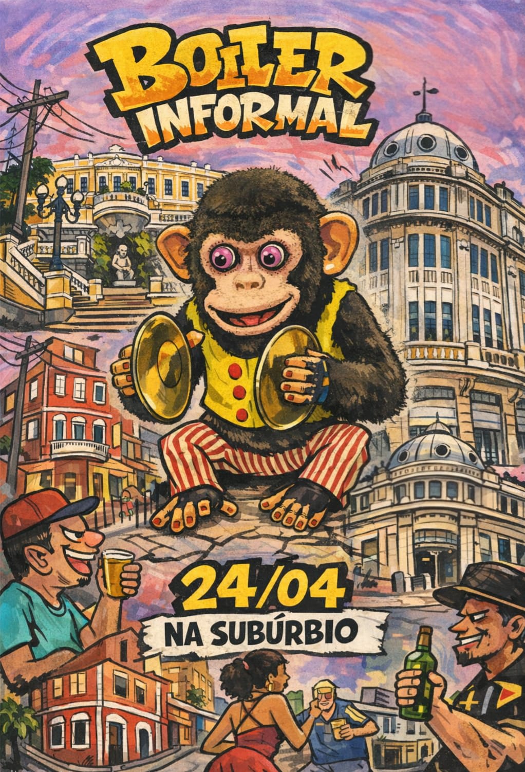 Boiler Informal Na Subúrbio Cover