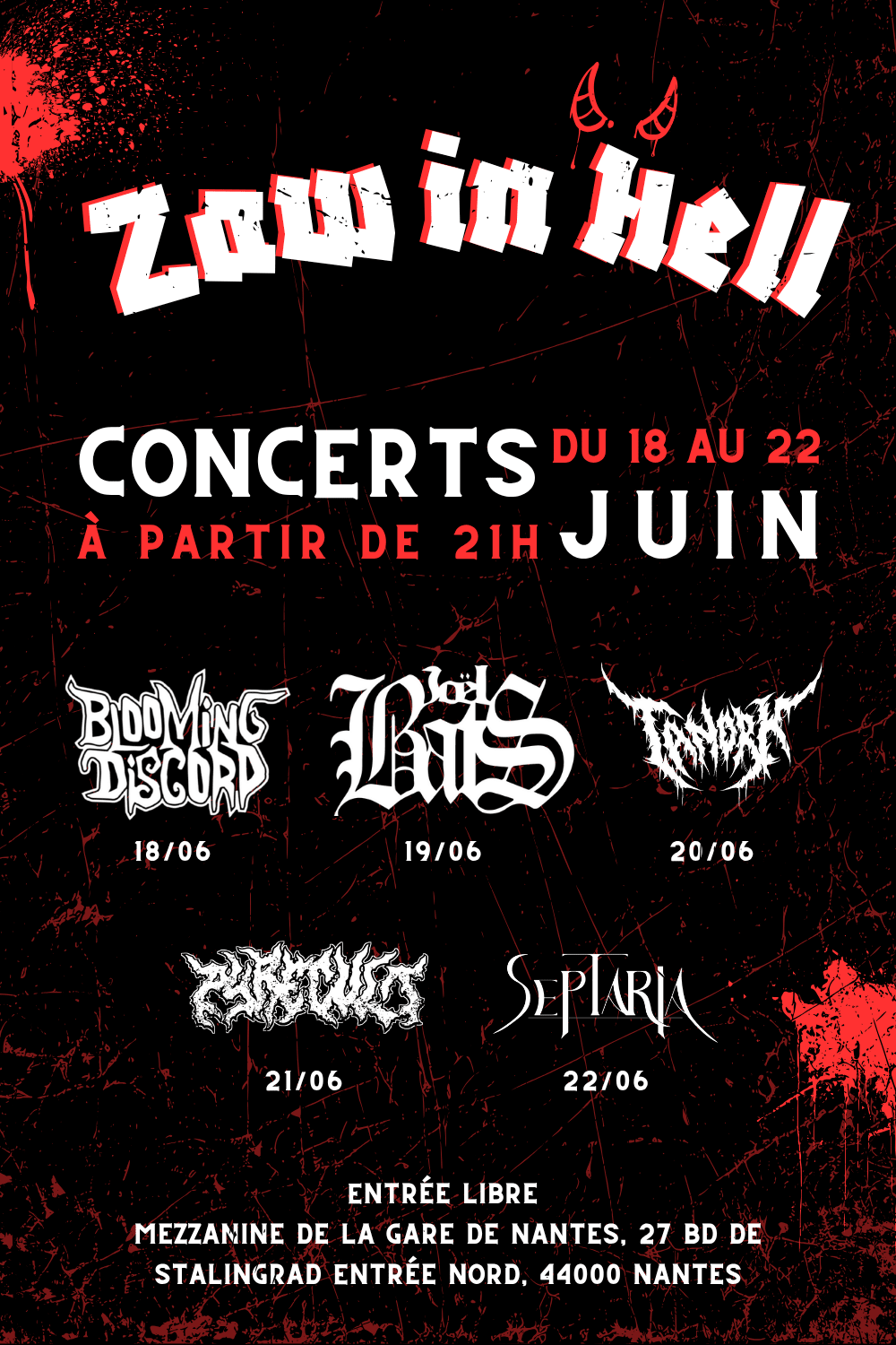 Zaw In Hell Cover
