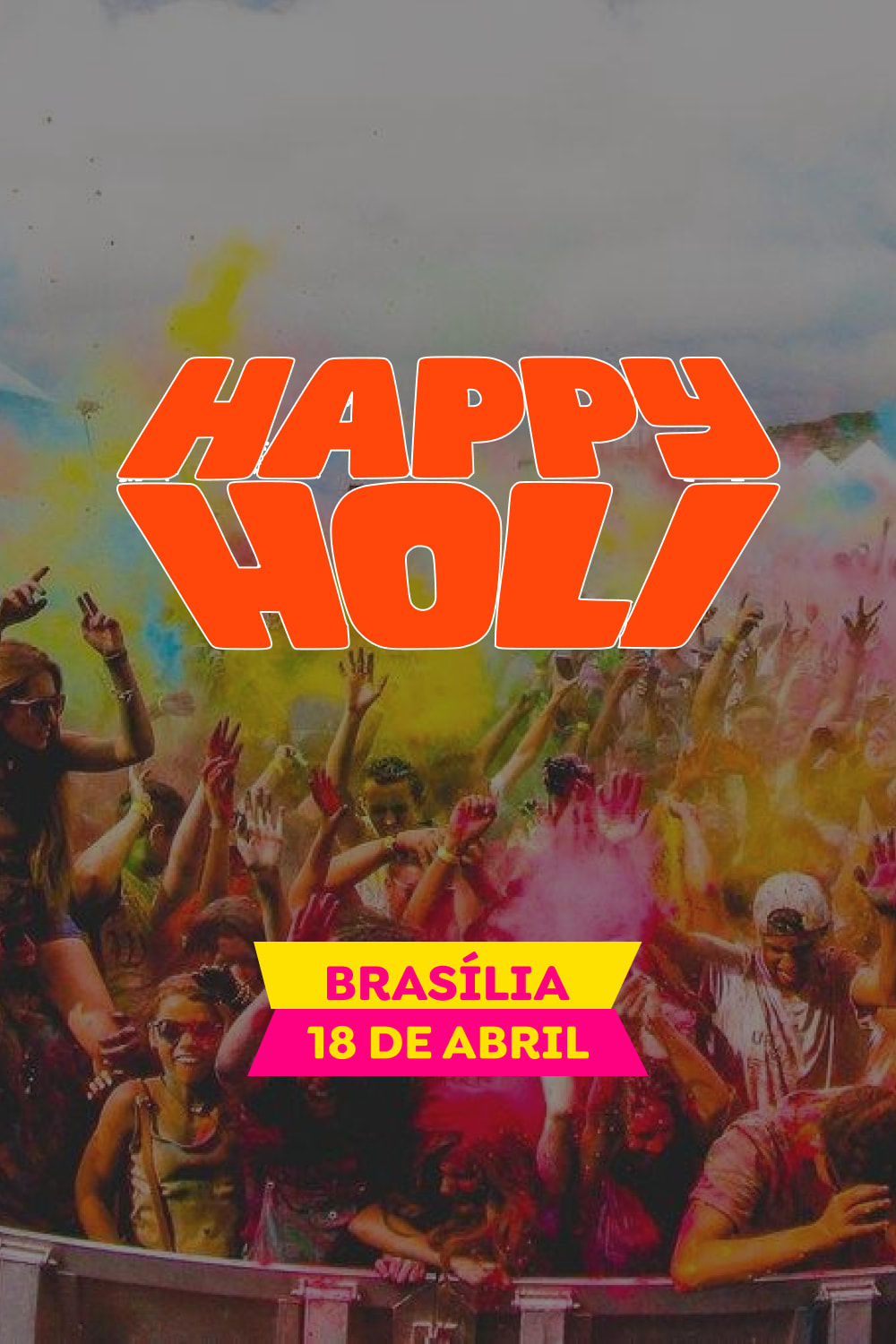 Happy Holi - Brasília 2026 Cover