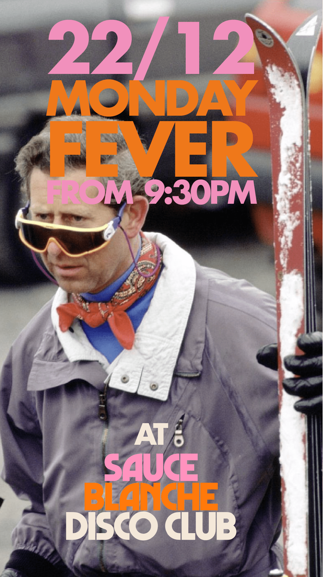 Monday Fever @Sauce Blanche Disco Club Cover