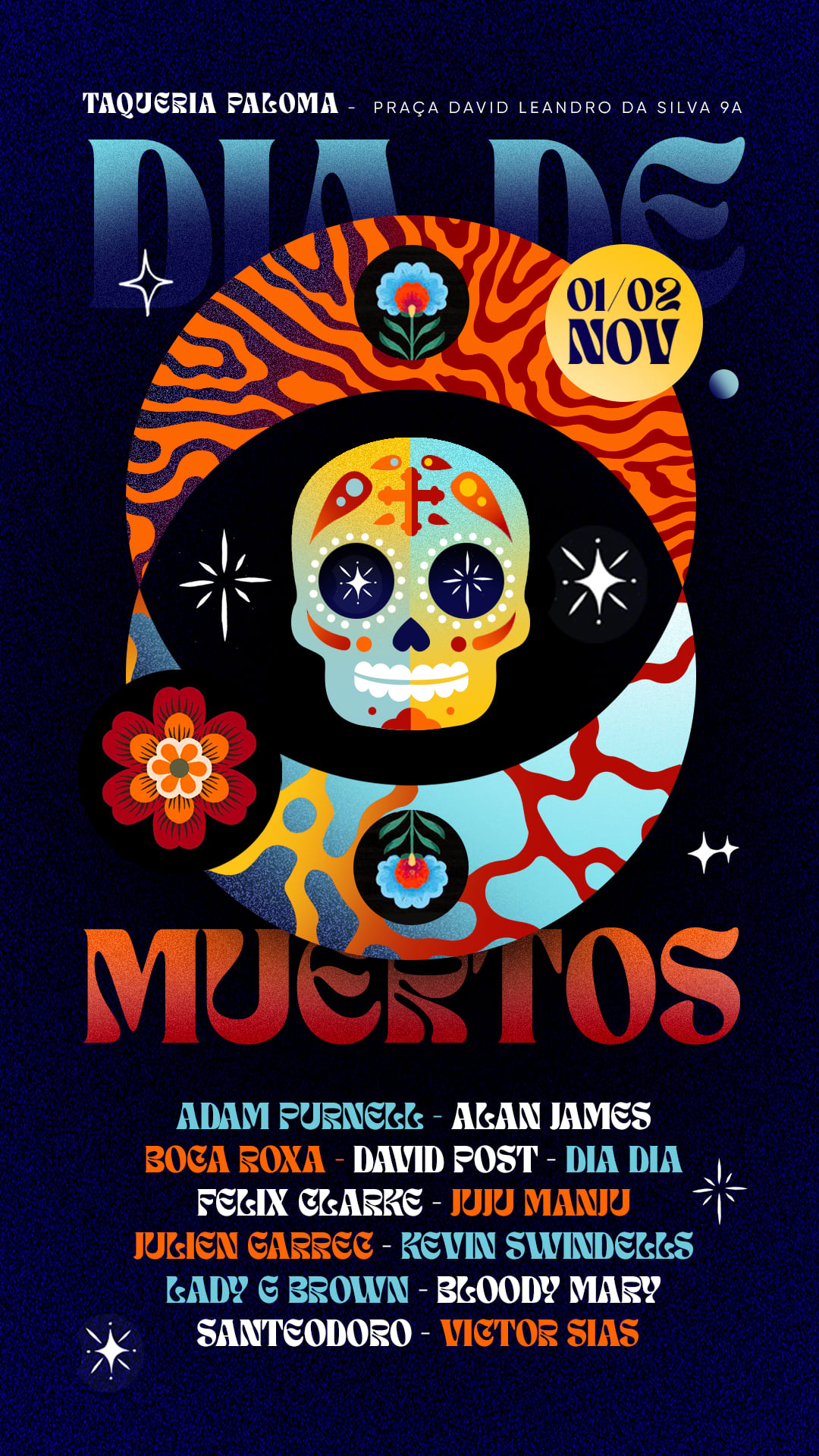 Dia De Muertos - Taqueria Paloma Cover