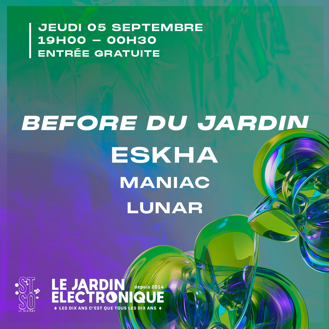 Before Du Jardin Electronique Cover