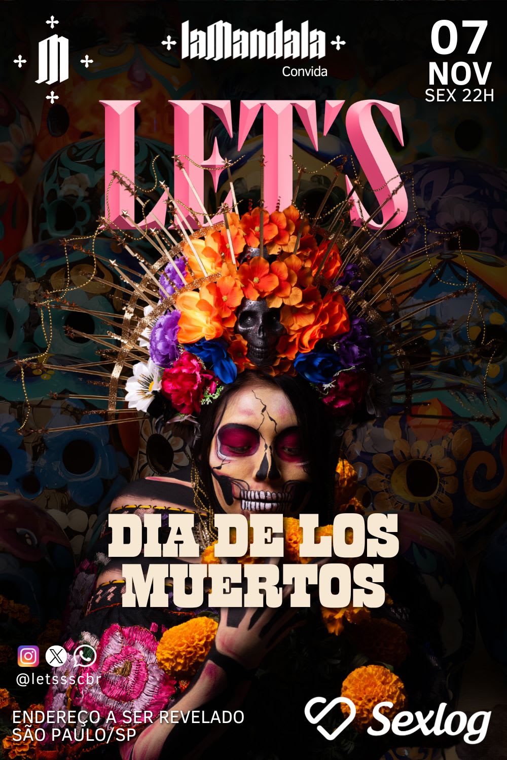 Let's Dia De Los Muertos 7/11 Cover