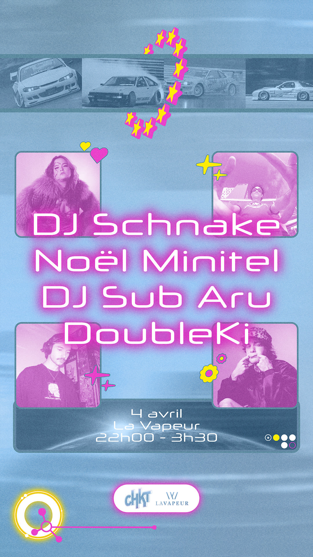 Chkt 3000 | Chkt X La Vapeur Cover