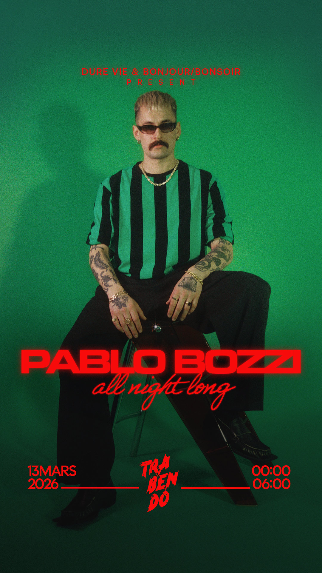 Pablo Bozzi All Night Long Cover