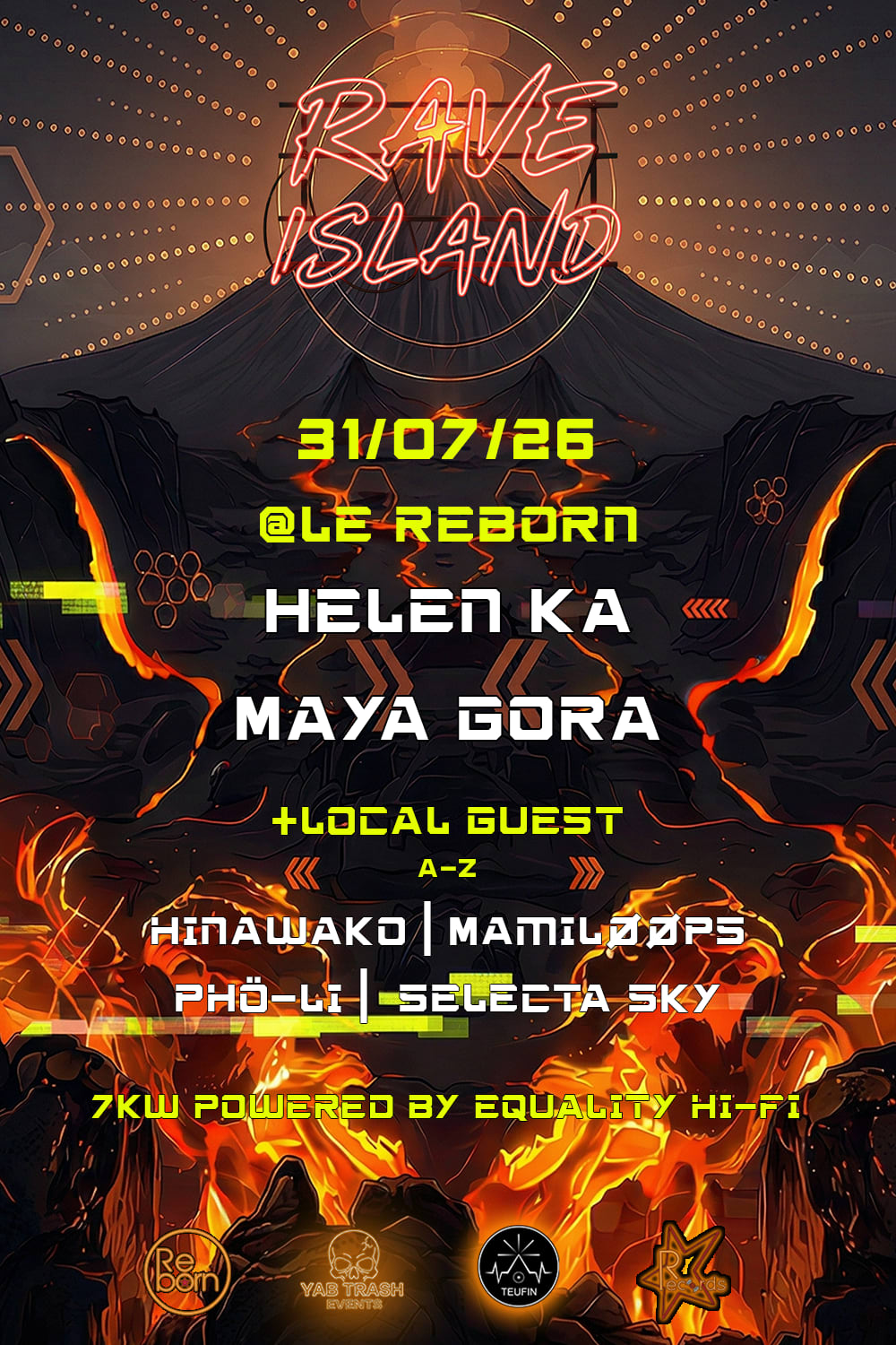 Rave Island | Guest Helen Ka & Maya Gora Cover