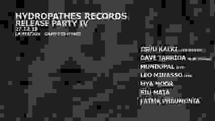 Hydropathes Records Release Party IV w/ ESHU KALKI, Dave Tarrida