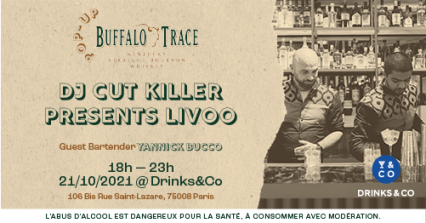 Pop-up Buffalo Trace x DJ Livoo 