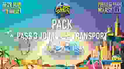 Pack : Transport + Delta Festival 2022 : World Edition