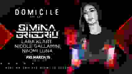 Domicile presents : Simina Grigoriu
