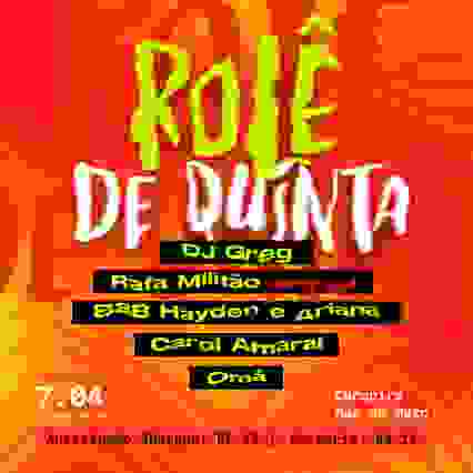 ROLÊ DE QUINTA 