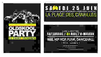 OLDSKOOL PARTY - Samedi 25 juin 