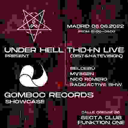 UNDER HELL present GOMBOC RECORDS SHOWCASE