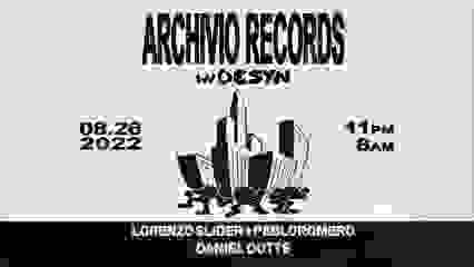 Archivio Records presents DESYN