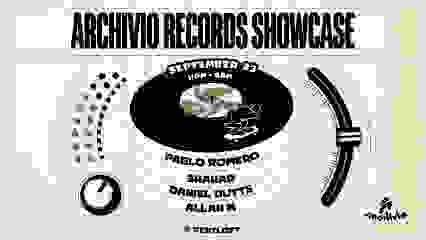 Archivio Records Showcase