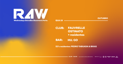 R4W with Fauvrelle x Ostinato + residentes & Hu Go
