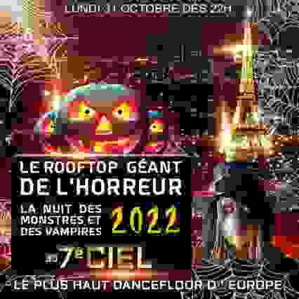 LE ROOFTOP GÉANT DE L'HORREUR HALLOWEEN EXCEPTIONNEL