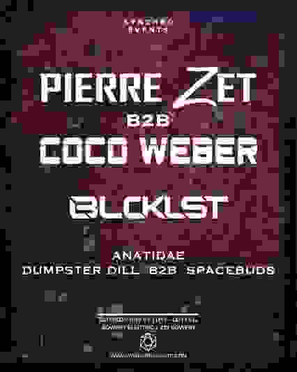 Synchro Events Presents Pierre Zet b2b Coco Weber